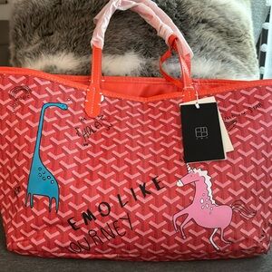 EMO - bag graffiti print new